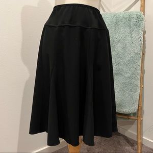 Loco Lindo black a-line skirt